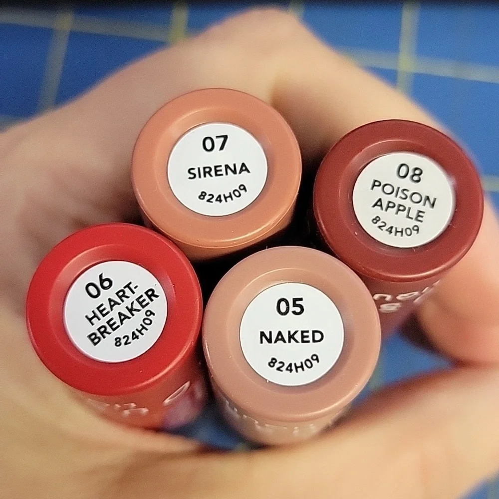 Italia Deluxe Mousse Matte Liquid Lipsticks Set of 4